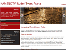 Tablet Screenshot of kamenictvi-svarc.cz